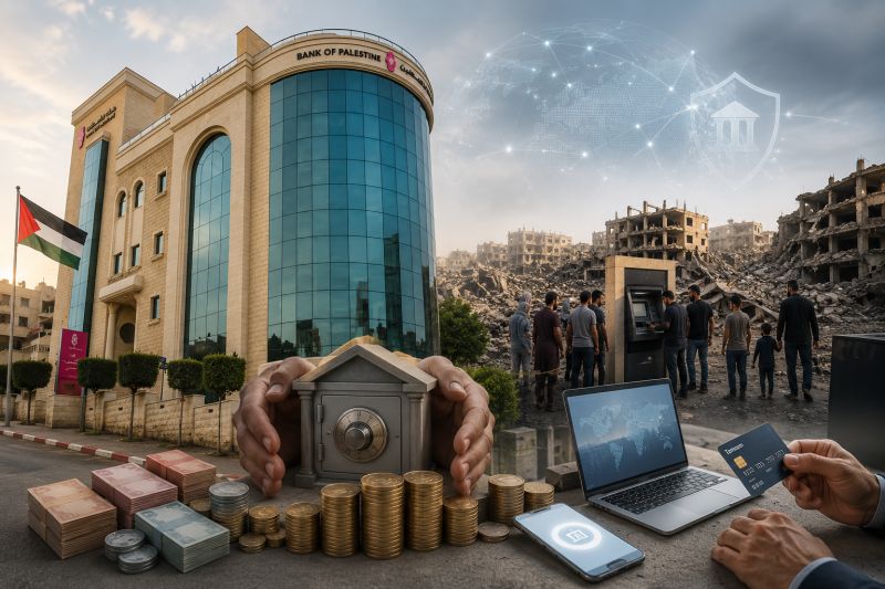 كيف ساهم أكبر بنك فلسطيني في حماية الاقتصاد؟