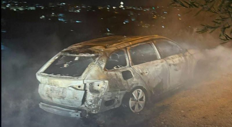خلال 12 ساعة … الشرطة والأجهزة الأمنية تكشف ملابسات جريمة إحراق مركبة محام في الخليل