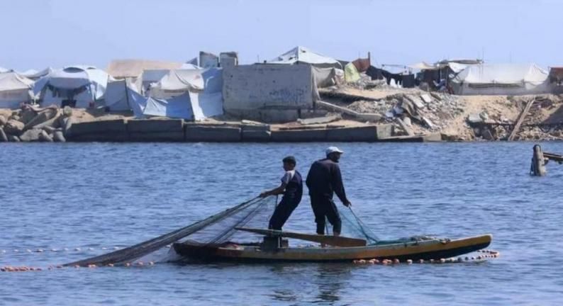 إصابة 5 صيادين بنيران الاحتلال في بحر غزة