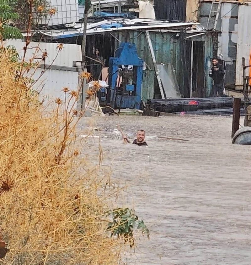 فيضانات في القدس وإغلاق مقطع من شارع 90 خشية السيول
