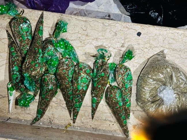 الأمن الوقائي في رام الله يضبط كمية من المواد المخدرة