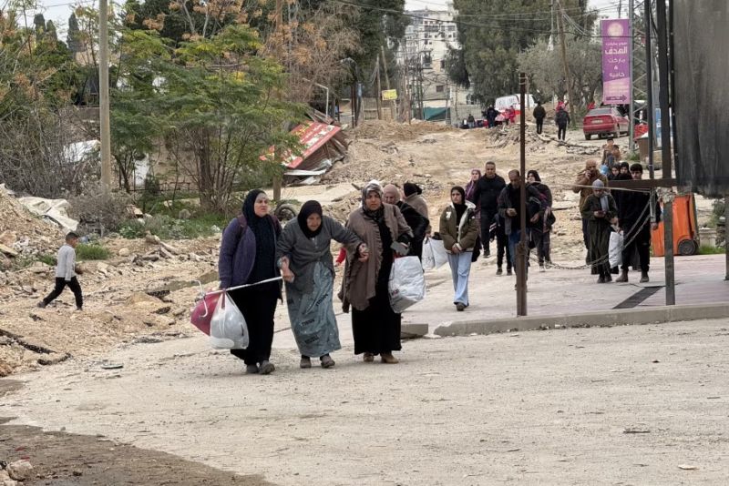 الأمم المتحدة: تهجير أكثر من 33 ألف فلسطيني من ثلاثة مخيمات بالضفة انتهاك للقانون الدول