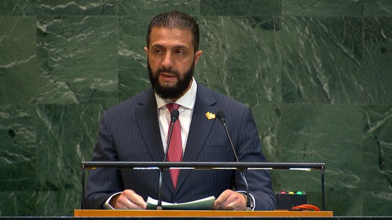 الرئيس السوري: الجولان أرض سورية والضم باطل