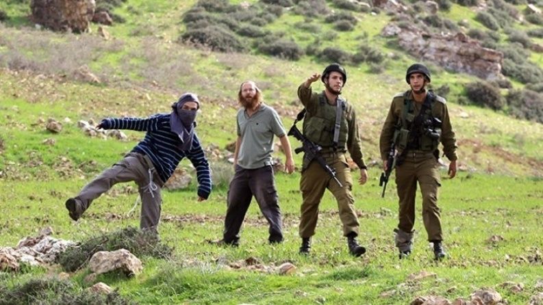 مستوطنون يهاجمون مركبة ويعتدون على سائقها قرب ترمسعيا