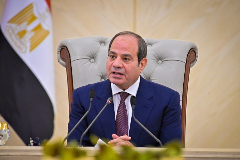 السيسي في ذكرى انتصارات أكتوبر: إقامة الدولة الفلسطينية هي الضمانة الوحيدة لتحقيق السلام العادل والشامل بالشرق الأوسط