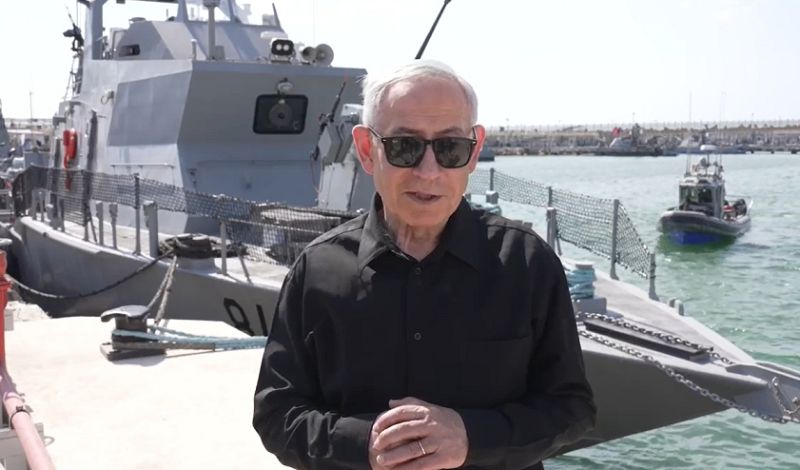 نتنياهو: “أعداؤنا يريدون تهديد مجالنا البحري”