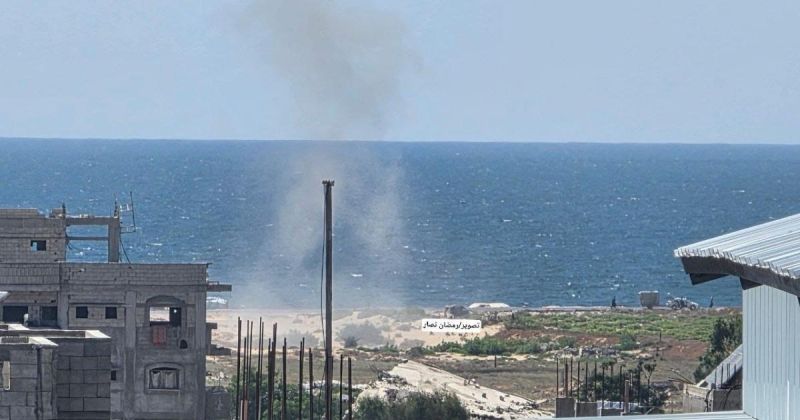 إصابات في قصف إسرائيلي استهدف محيط جسر وادي غزة شمال النصيرات
