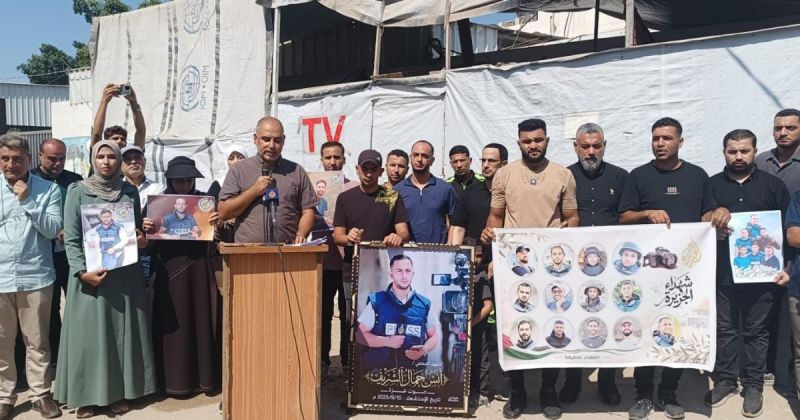 ‏صحفيون: لن نتوقف عن نقل الحقيقية وكشف جرائم الاحتلال