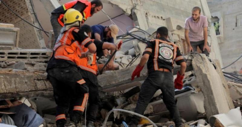 بعد نحو 3 أعوام.. انتشال رفات 7 شهداء من عائلة سلمي في غزة