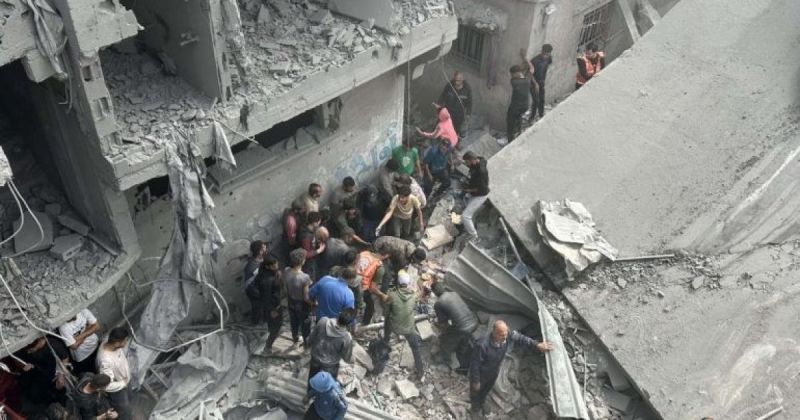 كان ينتظر لحظة الميلاد.. فانتُشل جنينًا من تحت ركام عائلته في غزة