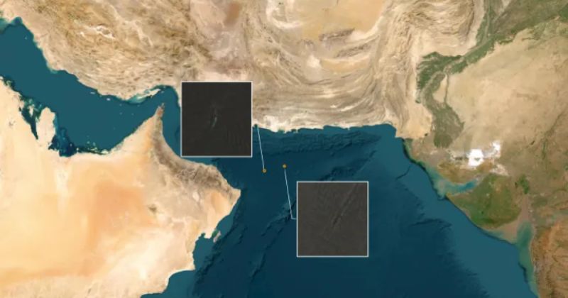 صور فضائية ترصد حاملتي طائرات أمريكيتين على مقربة من السواحل الإيرانية