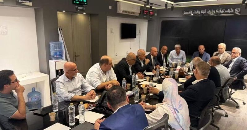 المجلس التنسيقي للقطاع الخاص يبحث مع اللجنة الوطنية لإدارة غزة آليات الشراكة والتعافي الاقتصادي في قطاع غزة
