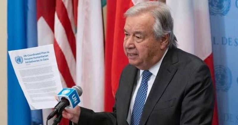 غوتيريش: يجب تنفيذ خطة السلام في غزة بالكامل ووقف الضم التدريجي بالضفة