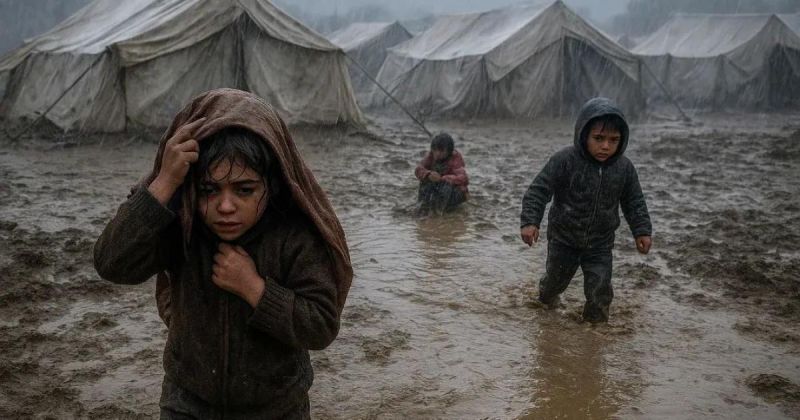 مع اقتراب الشتاء.. خيام مهترئة ومبانٍ متصدعة تهدد نازحي غزة