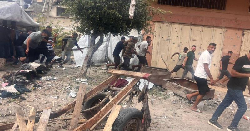 5 شهداء وإصابات بقصف إسرائيلي لمركبة جنوب غربي غزة