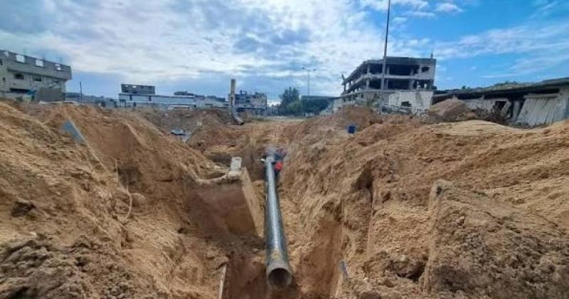تعطل خط "ميكروت" يفاقم أزمة المياه في غزة