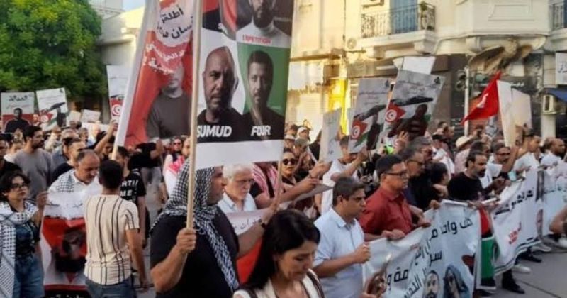 عجيسة: نشطاء أسطول الصمود يستحقون التكريم لا الاعتقال