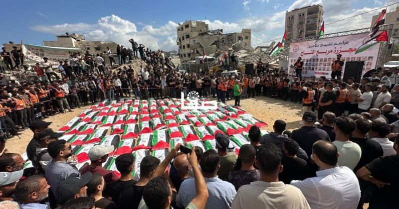 حماس: انتشال جثامين 105 شهداء يعكس معاناة عائلات المفقودين في غزة