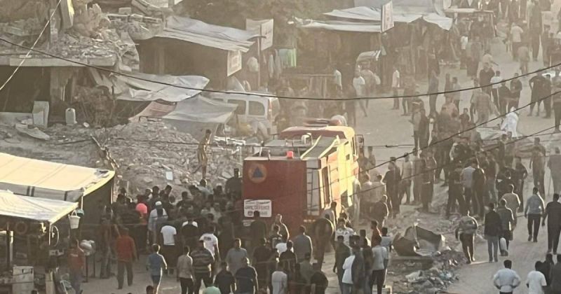 إصابة 5 مواطنين في قصف وإطلاق نار بغزة