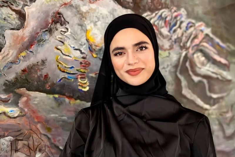بقايا الركام وأحجار عرسال.. فنانة لبنانية توثق ذاكرة الحرب في معرض دولي بروسيا