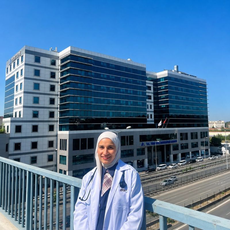 ضمن تعاون أكاديمي مع الاتحاد الدولي لطلبة الطب IFMSA ...طالبة الطب شيماء خلف تمثّل جامعة النجاح في تبادل طلابي للتدريب السريري بتركيا