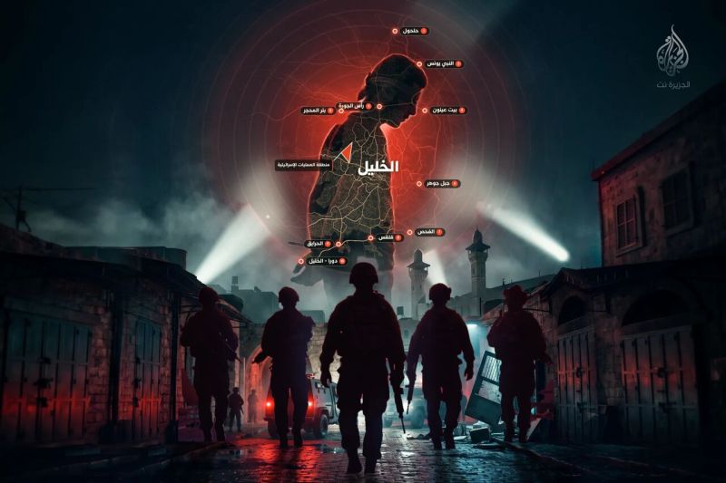 حصار الخليل يدخل يومه السابع: نزوح آلاف الفلسطينيين وشلل اقتصادي يضرب المدينة