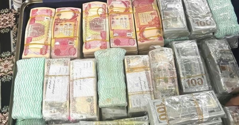 العراق: ضبط ملايين الدولارات وسبائك ذهب في منازل وكيل وزارة الكهرباء