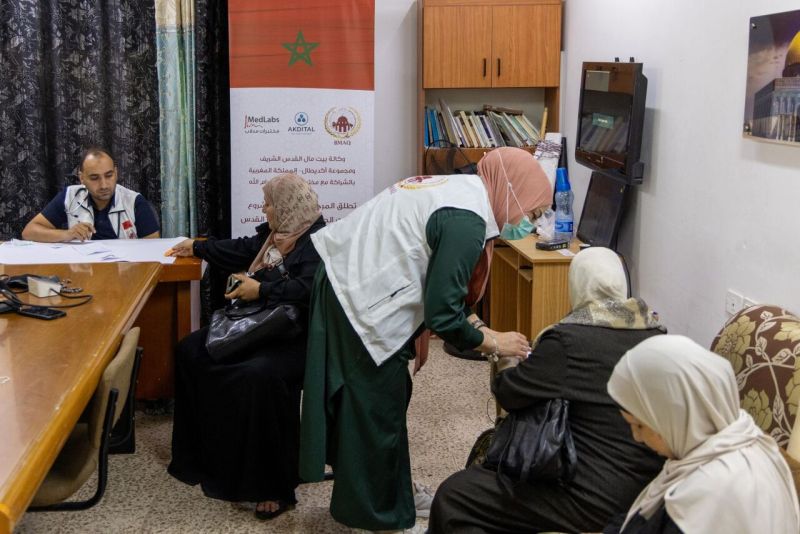 2500 مستفيد من المرحلة الأولى... وكالة بيت مال القدس تطلق المرحلة الثانية من حملاتها الطبية المجانية في القدس