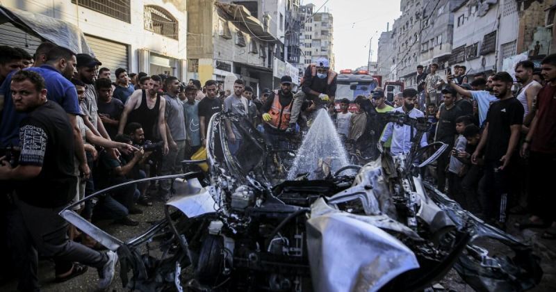 دماء على دفاتر الدراسة.. استشهاد الطفلة وفاء ووالدها في قصف استهدف مركبتهما بغزة