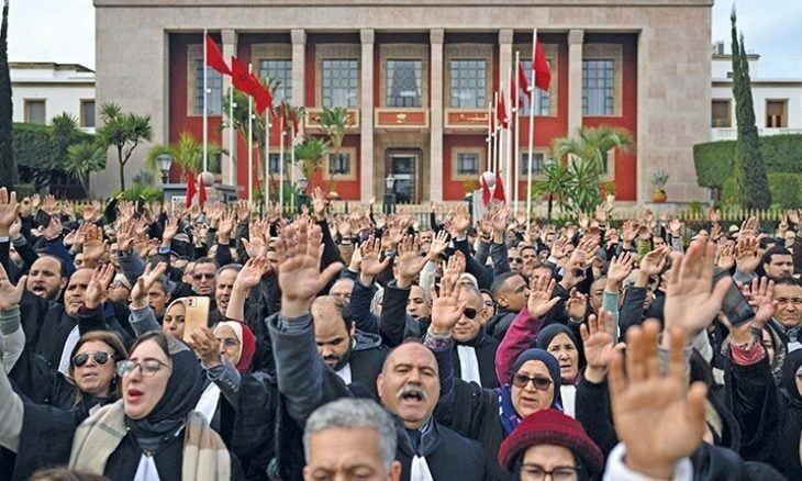 محامو المغرب يرفضون 'تسييس' إضرابهم ويؤكدون تمسكهم بالثوابت الوطنية