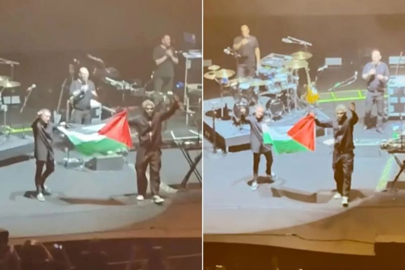 تحقيقات رسمية في سنغافورة بعد رفع فرقة 'ماسيف أتاك' العلم الفلسطيني