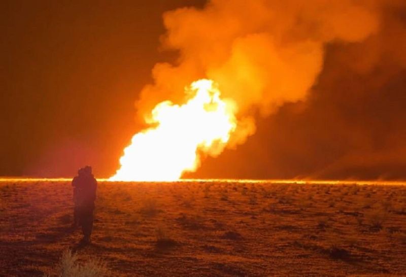 عمل تخريبي يستهدف خط غاز رئيسي شرقي سوريا ويقطع الإمدادات عن محطات التوليد