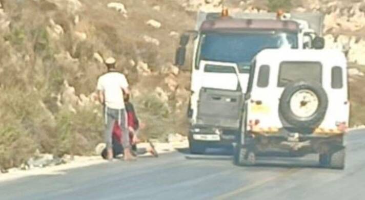 مستوطن يختطف شقيقين ويستولي على شاحنتهما شمال نابلس