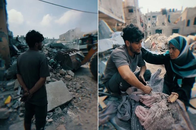 إصرار على الفرح رغم الركام.. شاب فلسطيني يتحدى صواريخ الاحتلال لإتمام زفافه في غزة