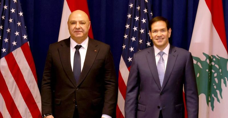 روبيو يضغط على الرئيس اللبناني لمنع إعادة متفجرات إلى حزب الله والدفع نحو التطبيع مع إسرائيل