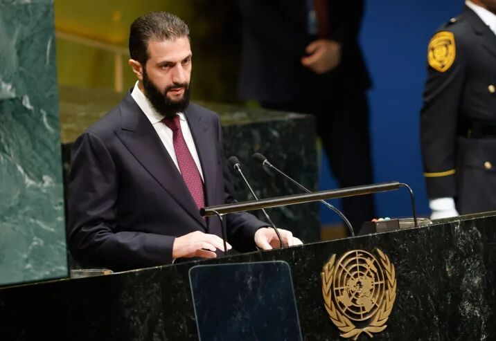 الشرع أمام الجمعية العامة: الجولان سورية وقرارات الاحتلال بضمها باطلة وملغية