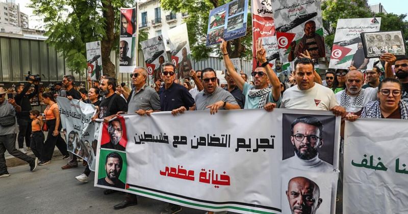 تونس: حملة توقيفات تطال متضامنين مع معتقلي 'أسطول الصمود' لكسر حصار غزة