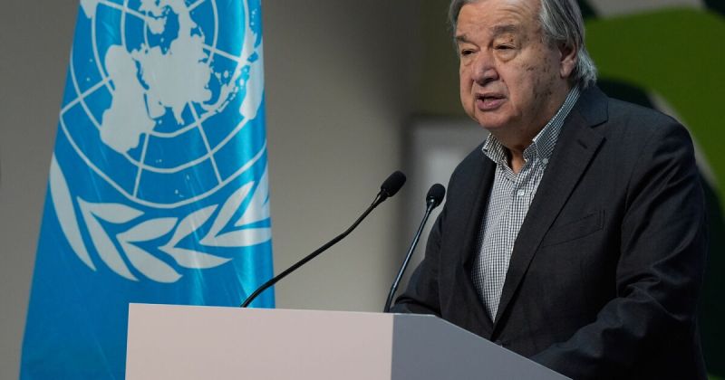 غوتيريش يحذر من خروج الأوضاع في المنطقة عن السيطرة ويشيد بالدور المصري في خفض التصعيد