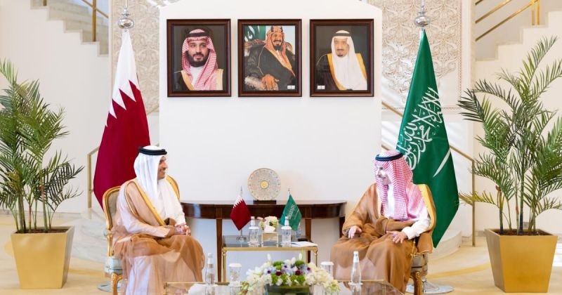 مباحثات قطرية سعودية في الرياض تؤكد وحدة أمن المنطقة وترفض التعنت الإسرائيلي