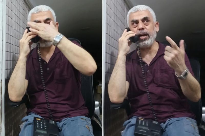 دموع القادة.. تفاعل واسع مع مشاهد نادرة تجمع الشهيدين السنوار والضيف