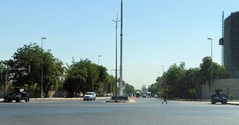 إسقاط طائرة مسيرة فوق المنطقة الخضراء في العاصمة بغداد