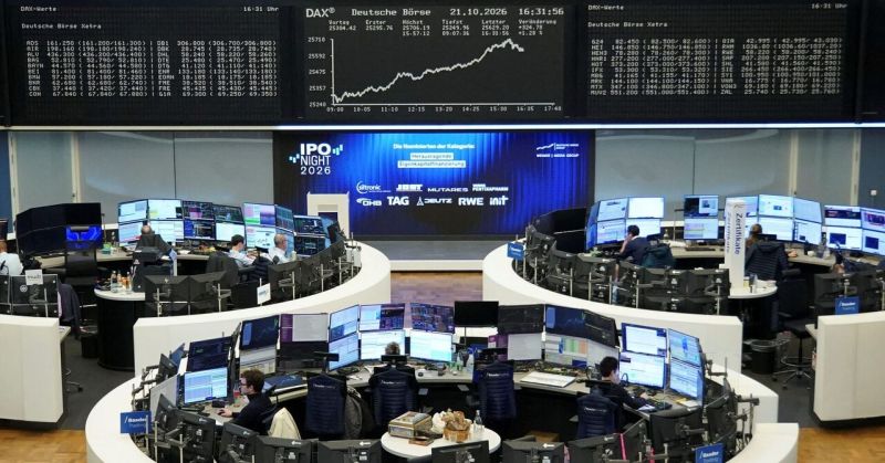 تراجع المؤشر ستوكس 600 الأوروبي متأثراً بارتفاع أسعار النفط ونتائج الشركات