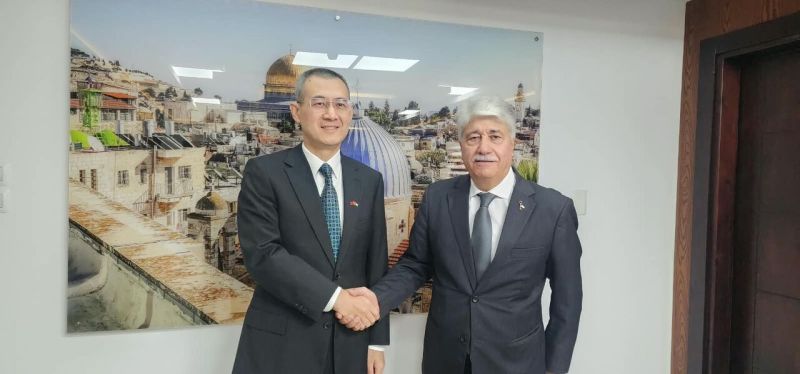 د.مجدلاني يلتقي السفير الصيني: ويشيد بدعم الصين المتواصل للقضية الفلسطينية في المحافل الدولية