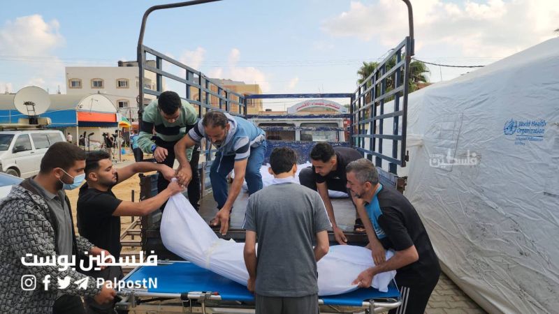 شهداء ومصابون جراء قصف الاحتلال نقطة شرطة غرب خانيونس