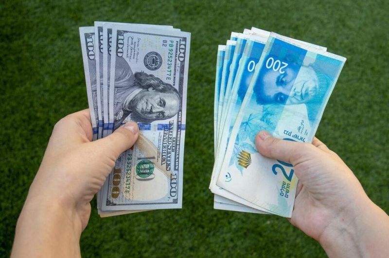 أسعار صرف العملات مقابل الشيكل اليوم