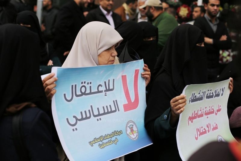 لجنة: 20 حالة اعتقال سياسي في الضفة خلال يومين
