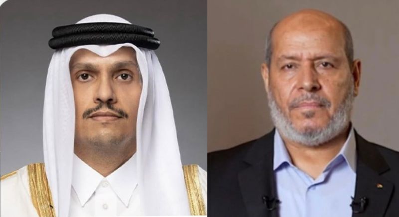 رئيس وزراء قطر يهاتف خليل الحية ويدعو لإلزام إسرائيل بتنفيذ الاتفاق