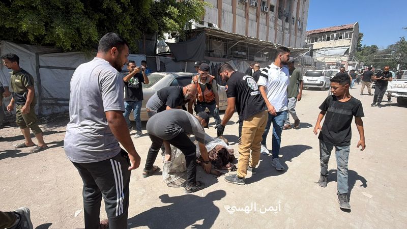 9 شهداء بقصف الاحتلال مقر شرطة البلديات في غزة