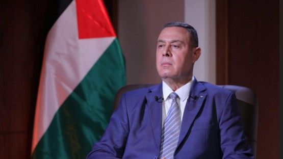الحية يعزي عائلة السفير الفلسطيني في القاهرة دياب اللوح