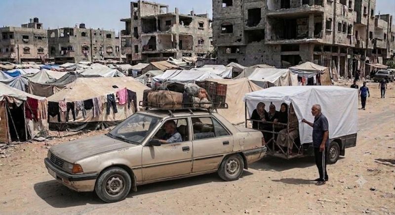 فرضتها حرب الإبادة .. “العقلاة” رحلة يومية بين الحاجة وخطر الموت في غزة